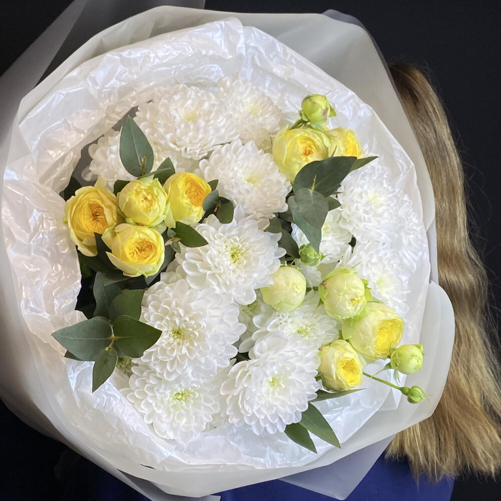 Очаровательный букет в нежных весенних оттенках🌼