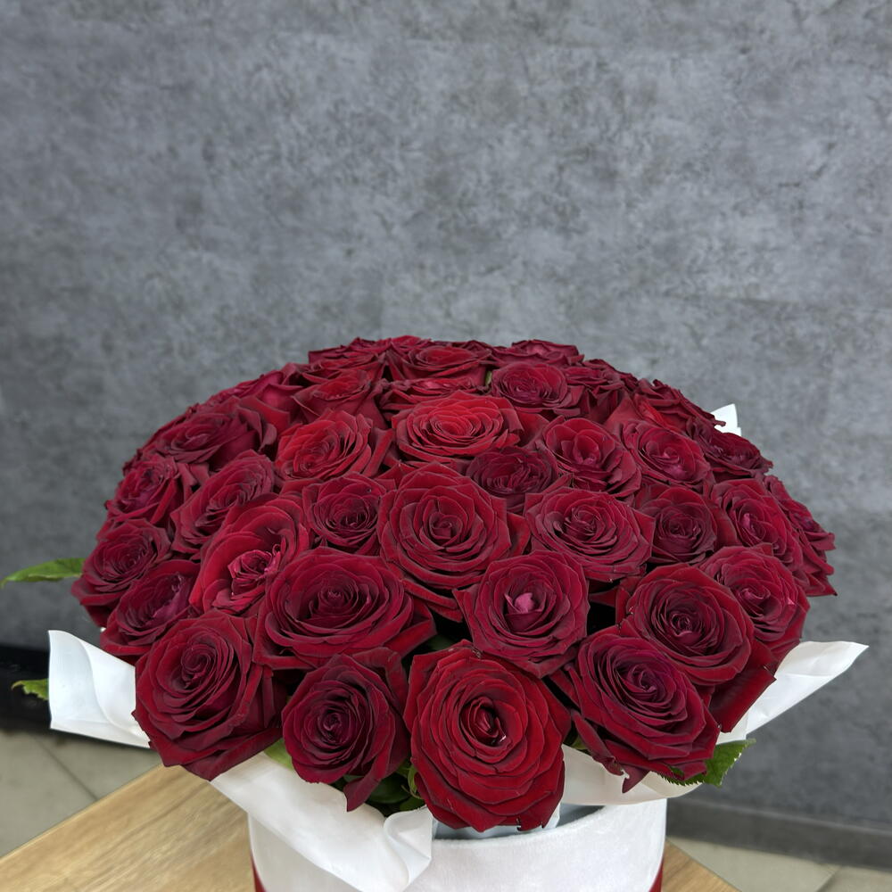 КОРОБКА ИЗ 55 РОЗ