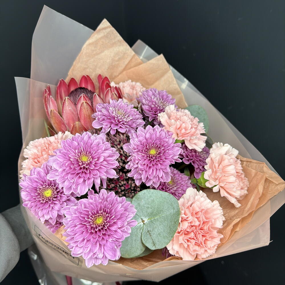 Букет с протеей