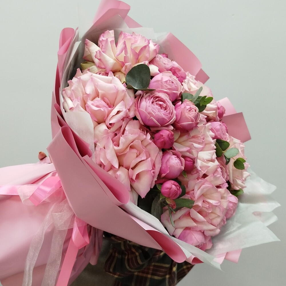 Розовый букетик🌸
