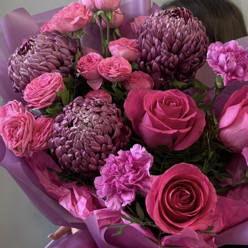 Малиновый - бордовый 🌸