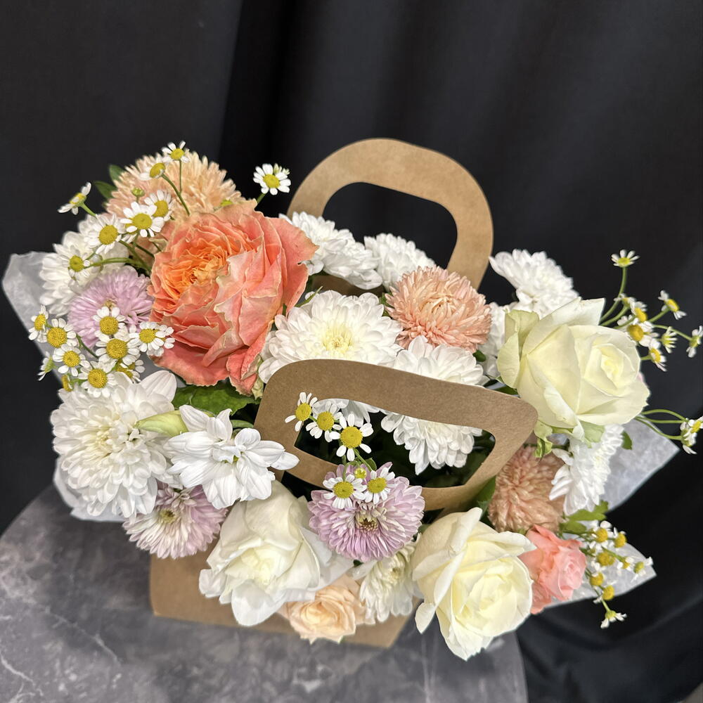 Сумочка с цветами 🌼
