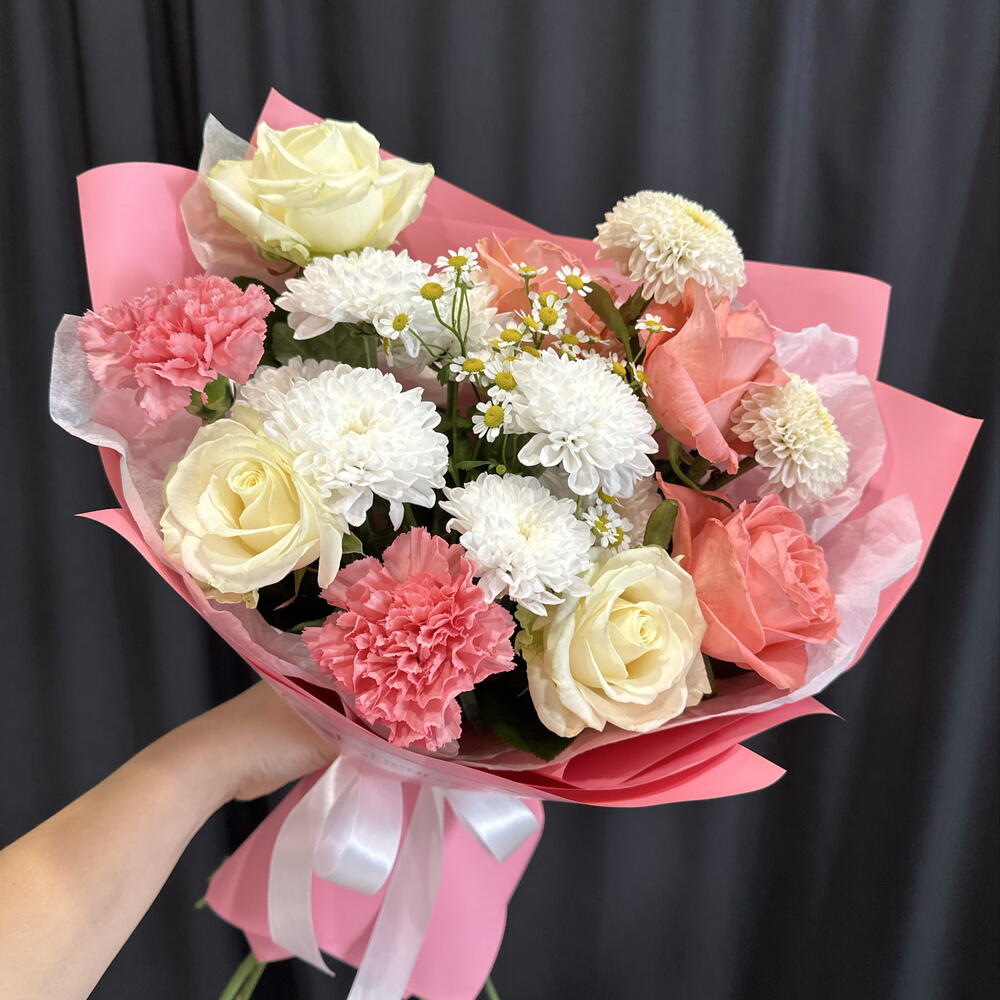 Малиновый букет 🌸