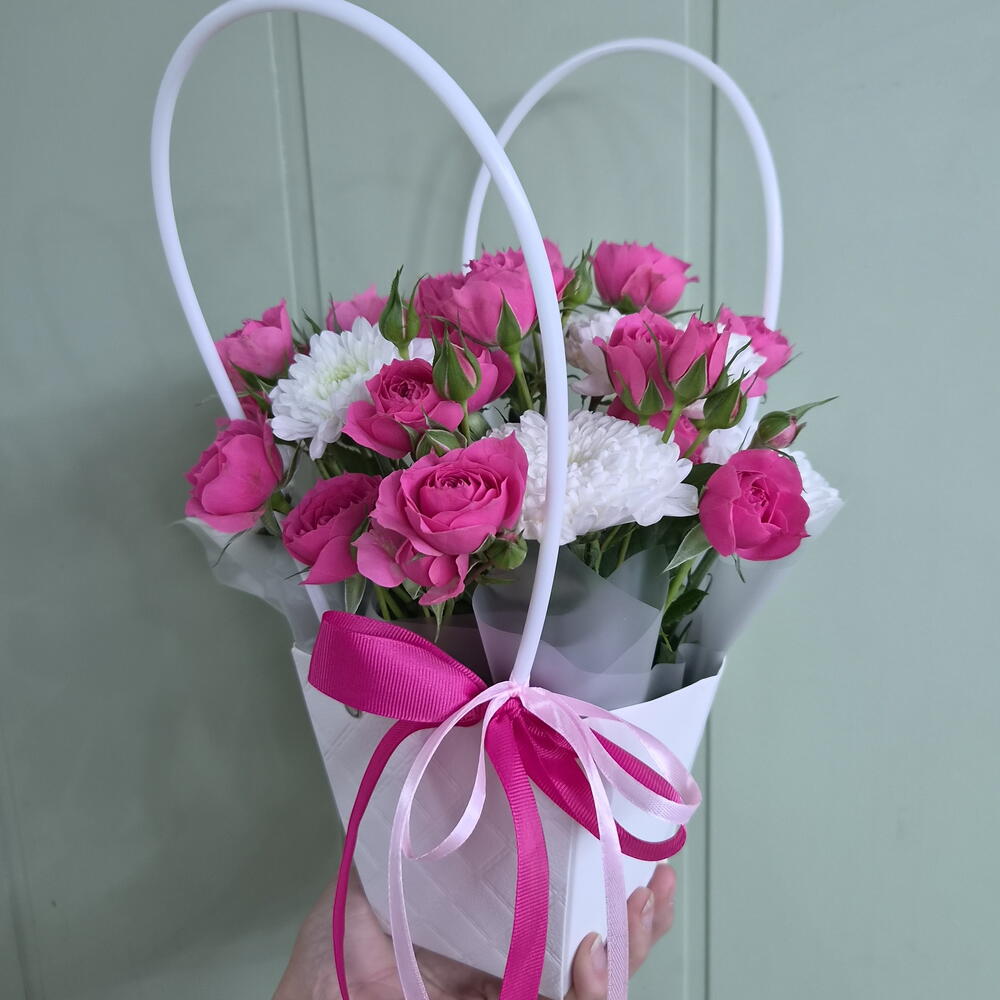 Purse with flowers 4
