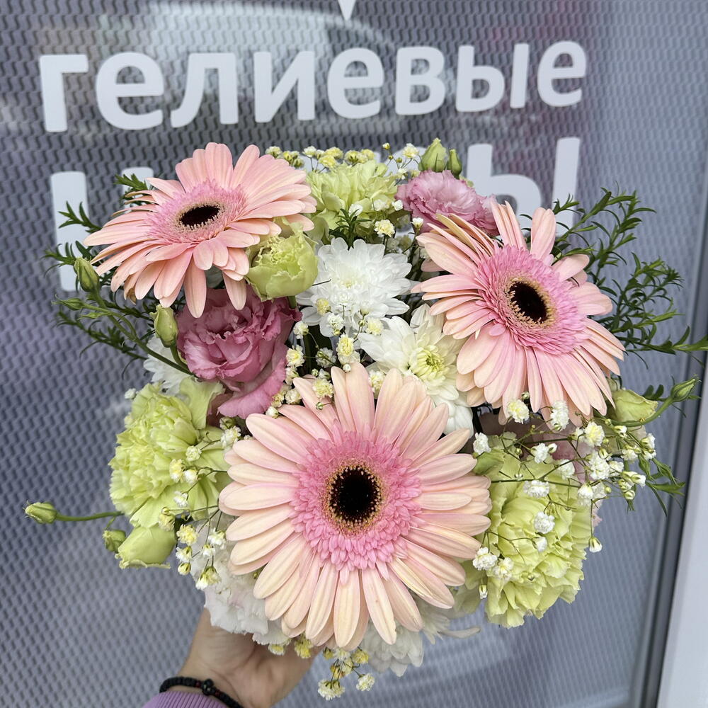 Герберы композиция