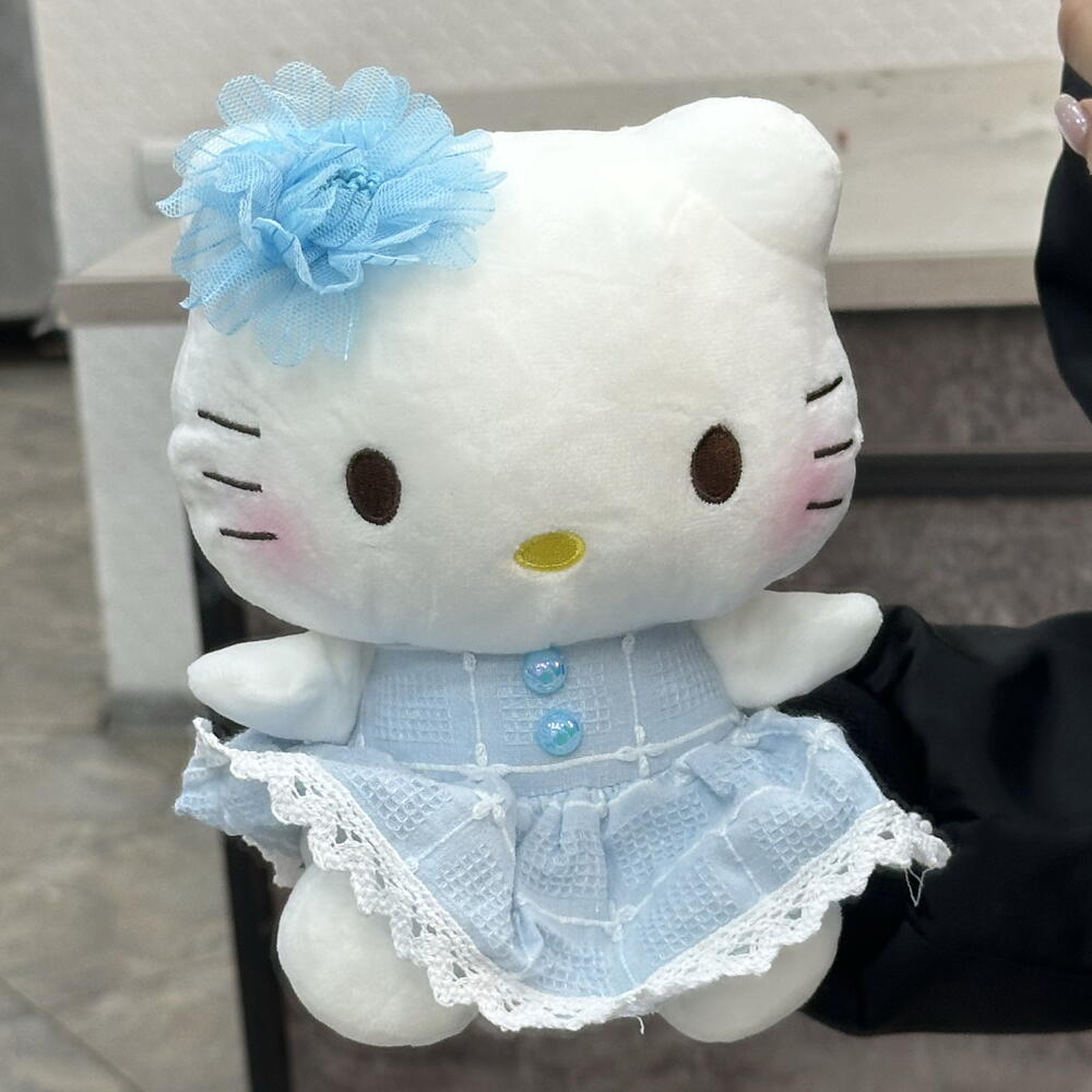 Жұмсақ ойыншық Hello Kitty (көк)