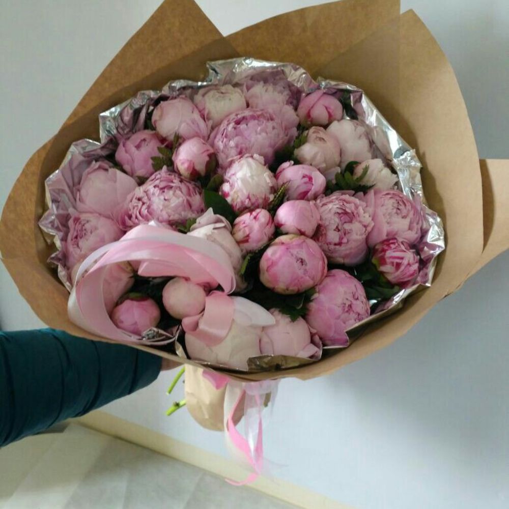 Букет из 27 пионов 😍😍😍