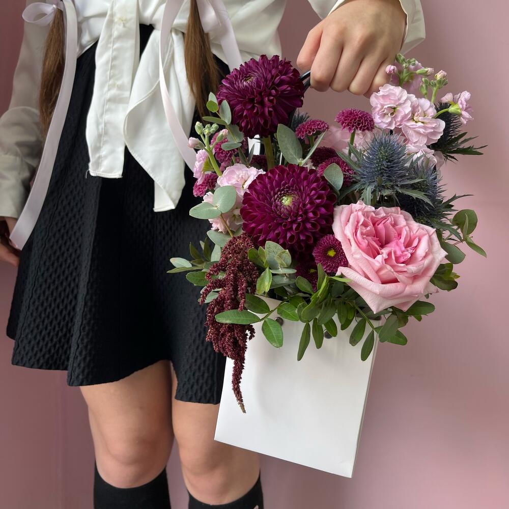 Сумка с цветами 1 сентября 🌻