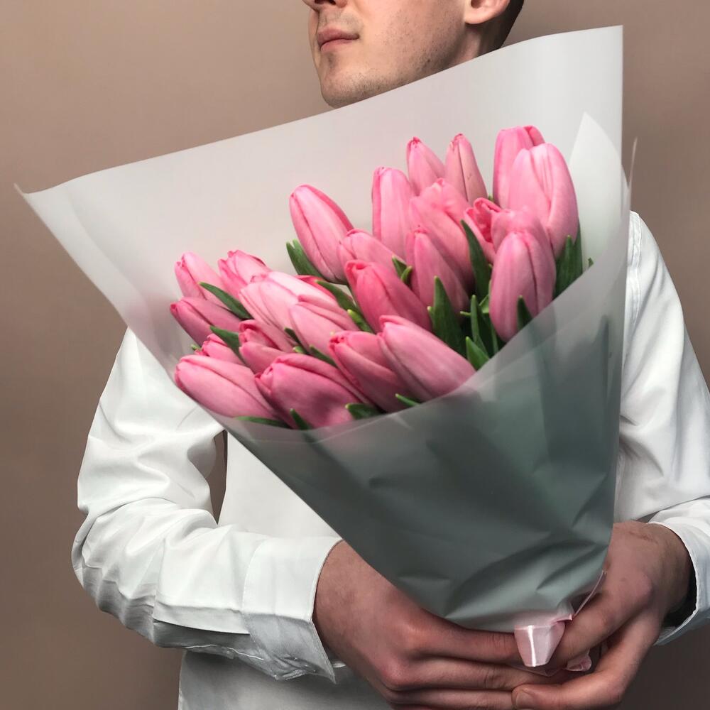 Тюльпаны 🌷розовая
