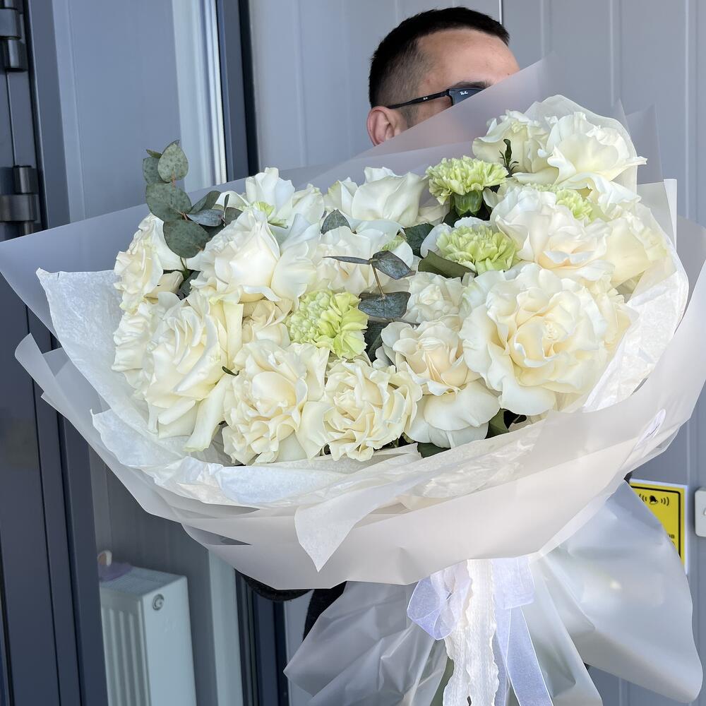 Букет с французскими розами