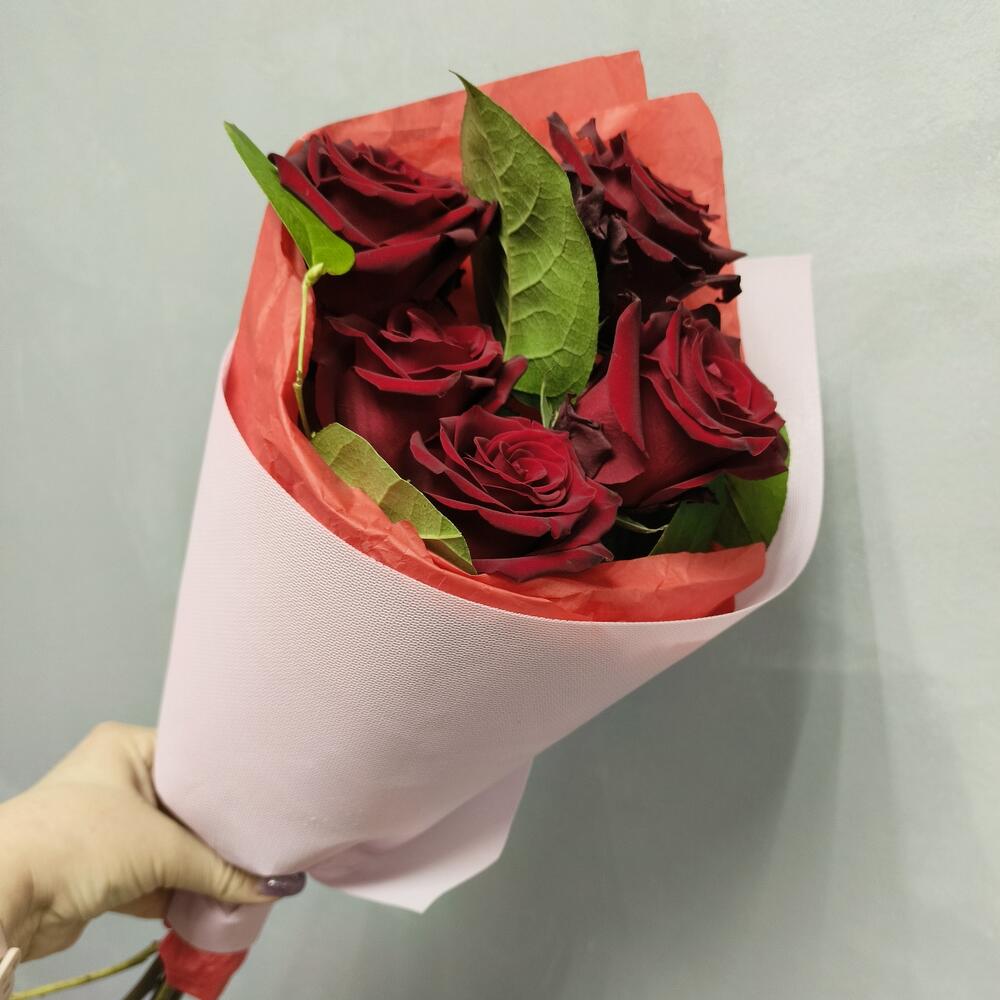 Букет комплимент с розами 1
