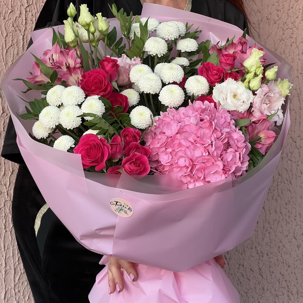 Гортензия бахромчатая с Мих цветами 🌺