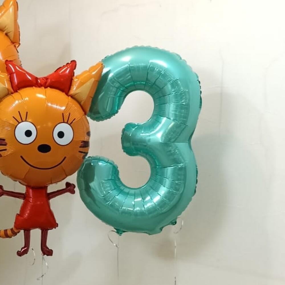 Набор воздушных шаров "3 кота"