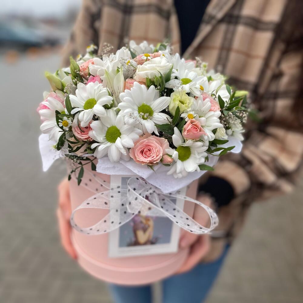 Цветы в коробке