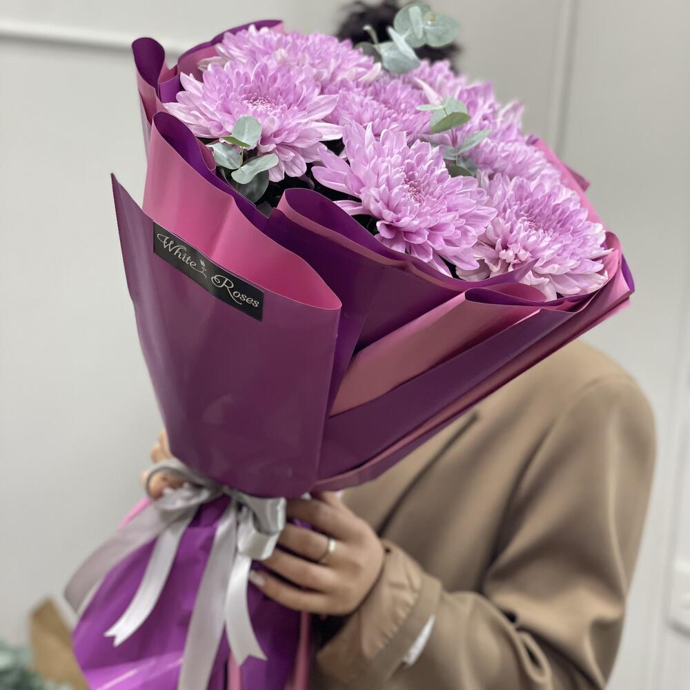 💜Хризантем 7 шт