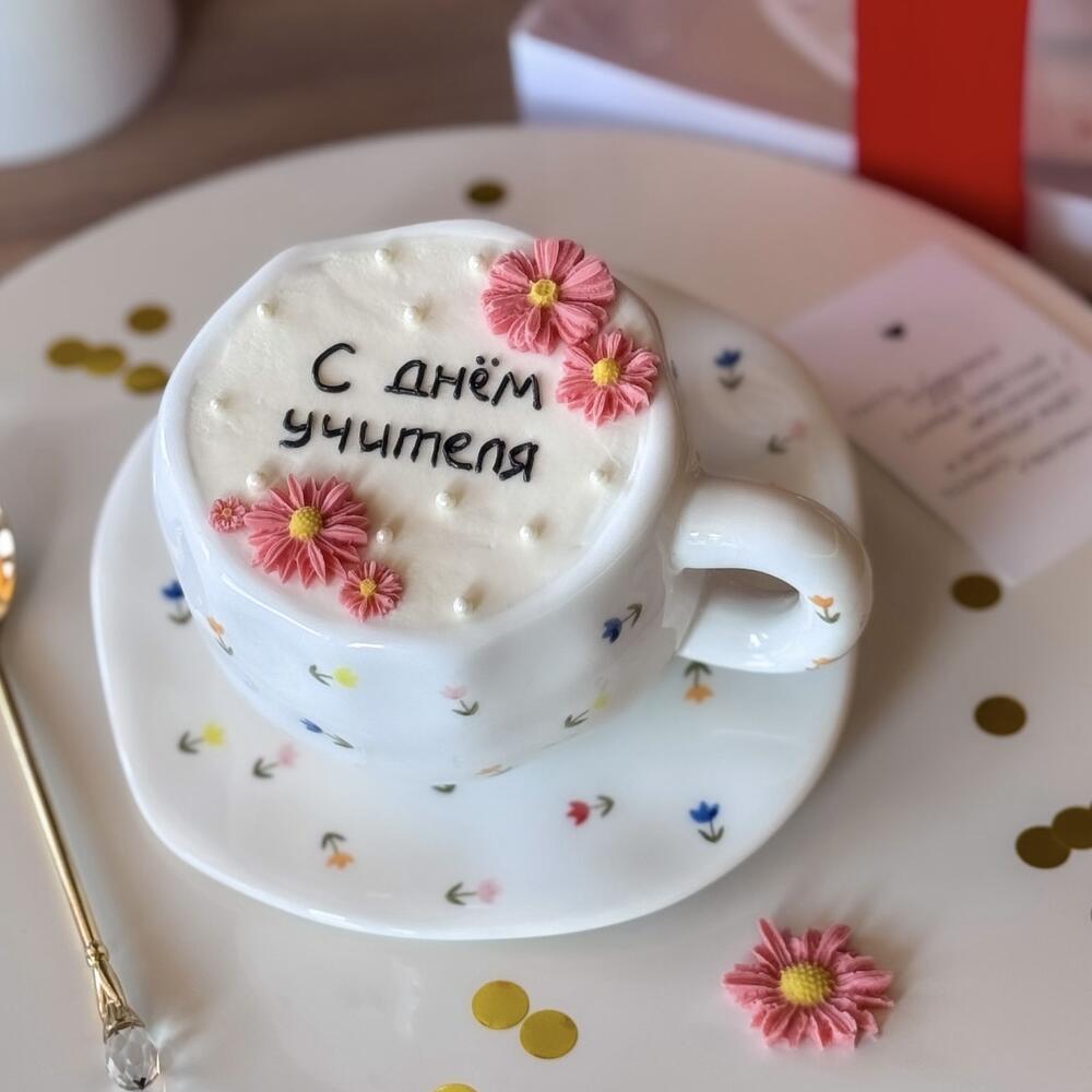 Торт в кружке