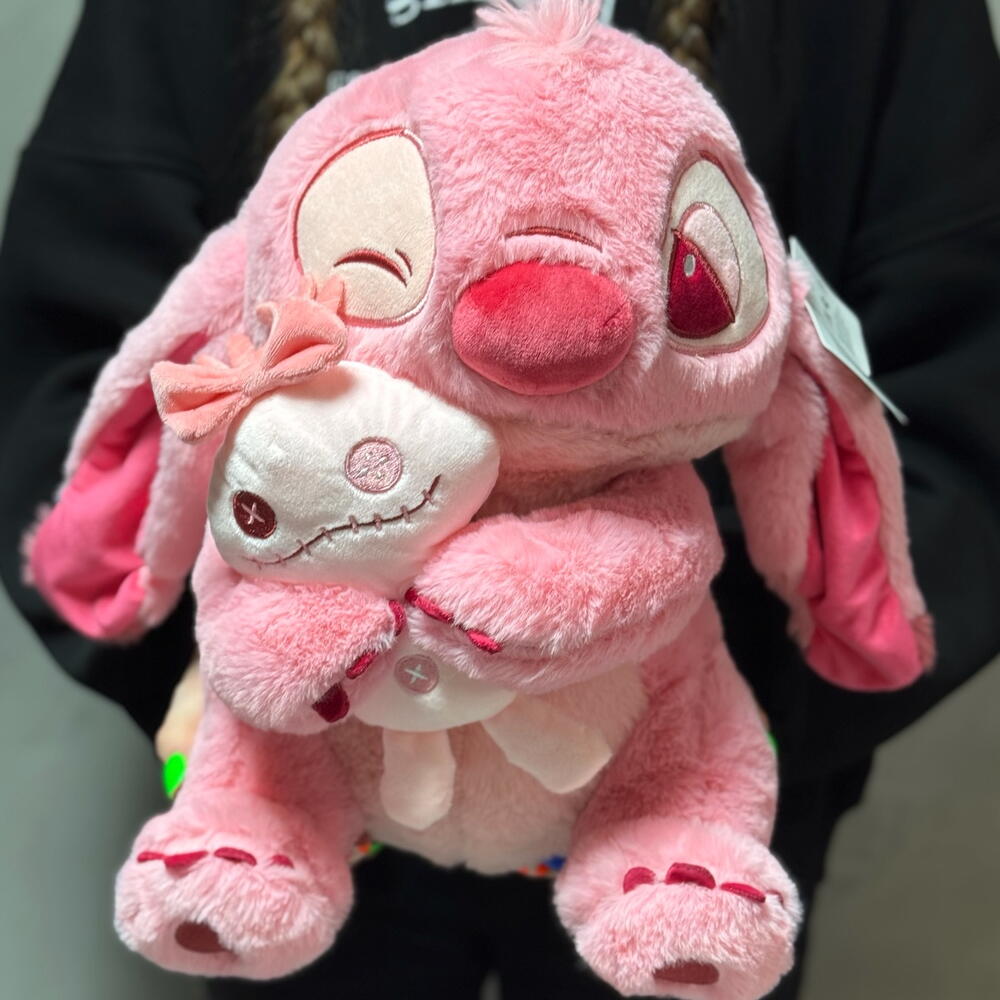 Мягкая игрушка стич розовый 💘