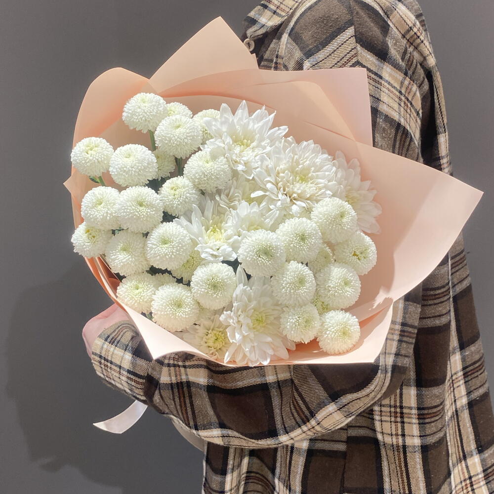 Букет из хризантемы 🌸