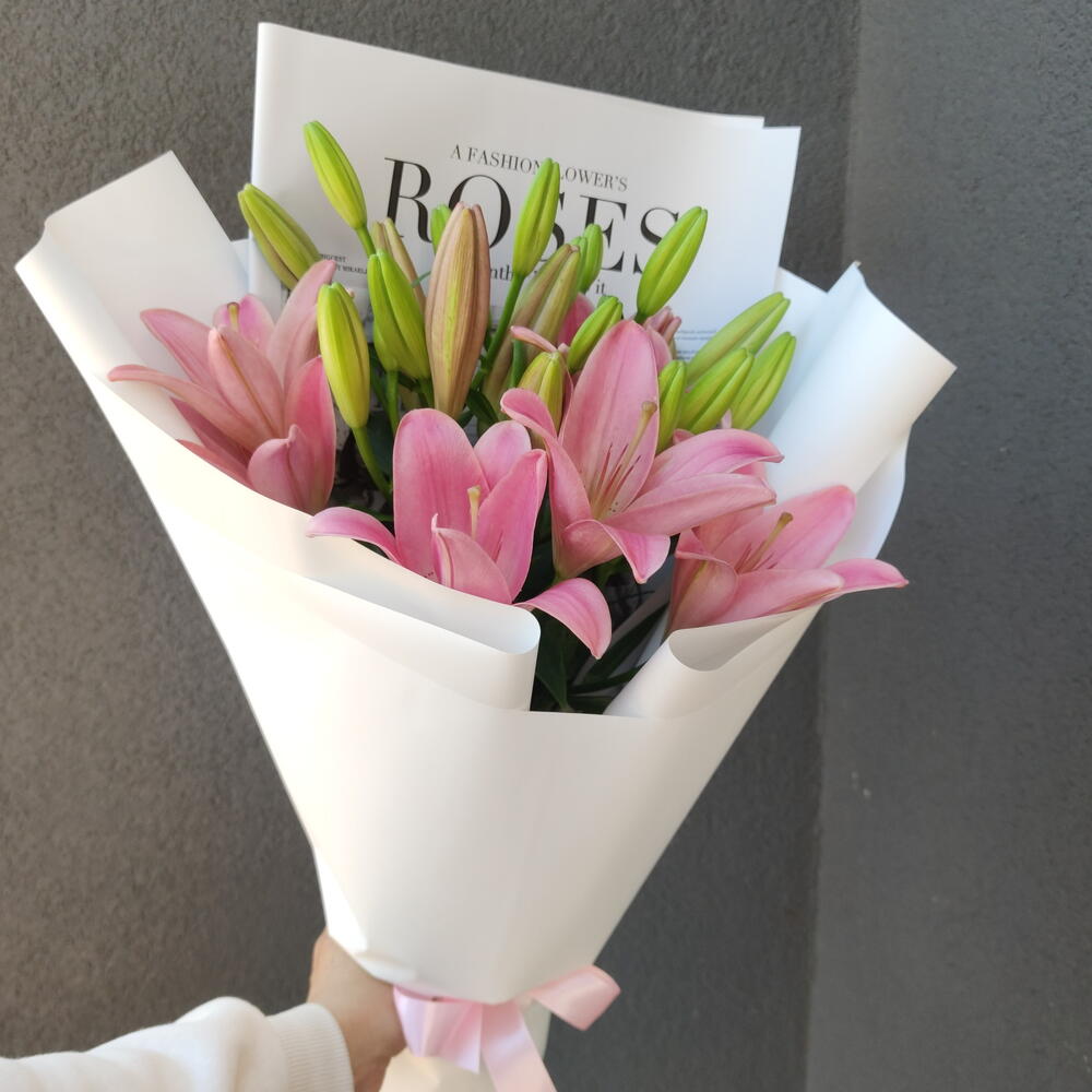 Букет из 5 лилейников🌸