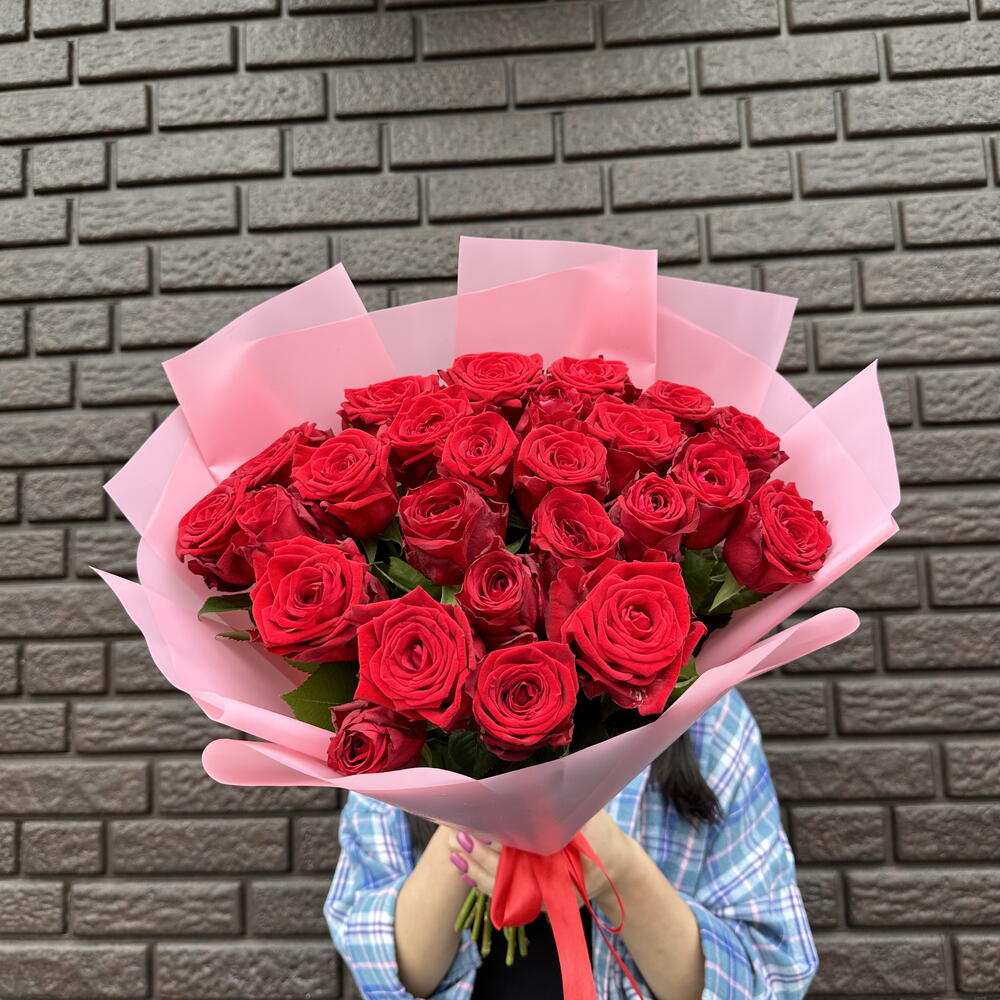 Букет из 59 роз 🌹