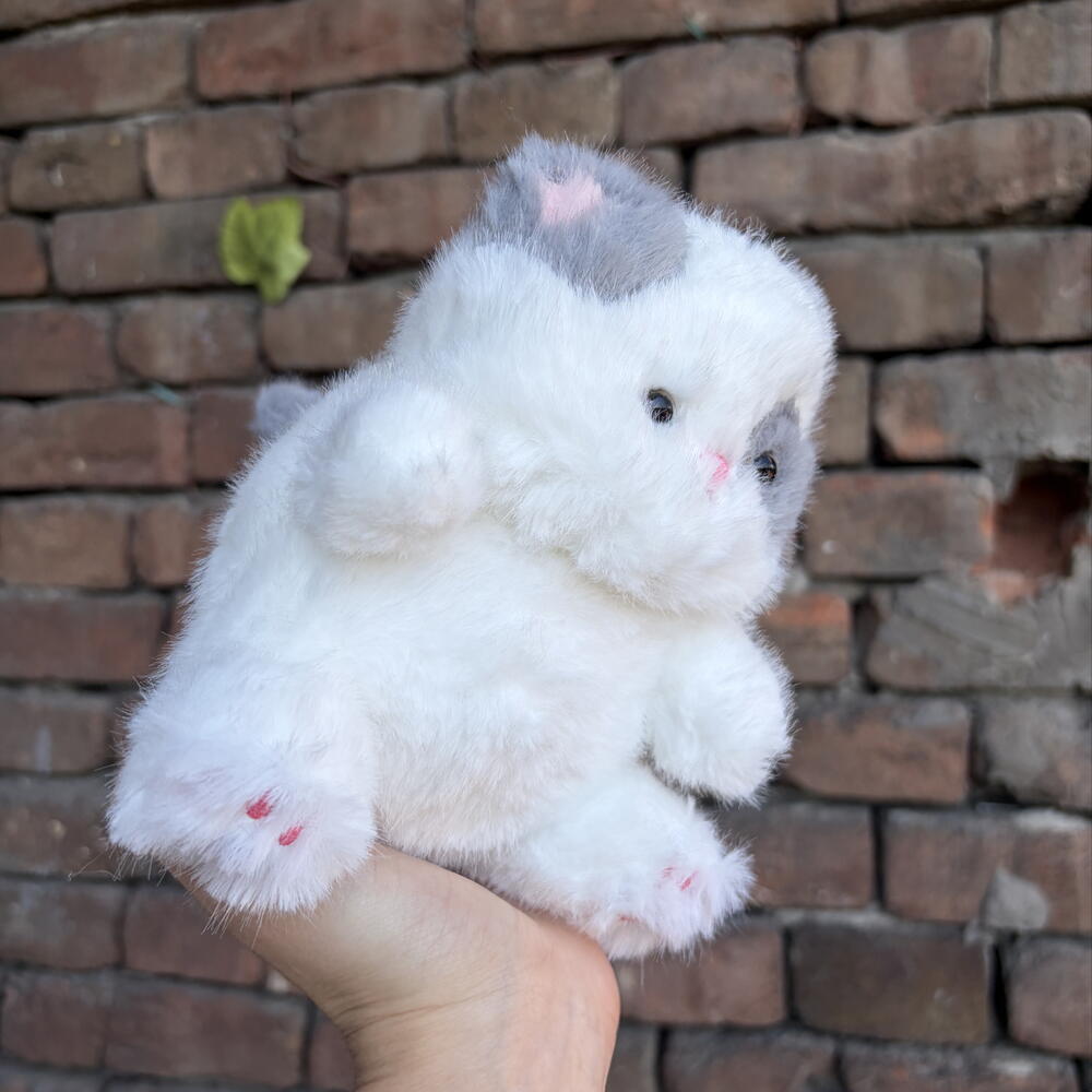 cat grey 15cm