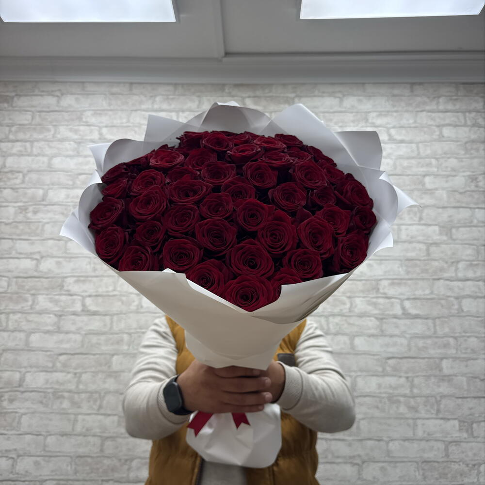 Красные розы 50см 🌹🌹🌹🌹🌹