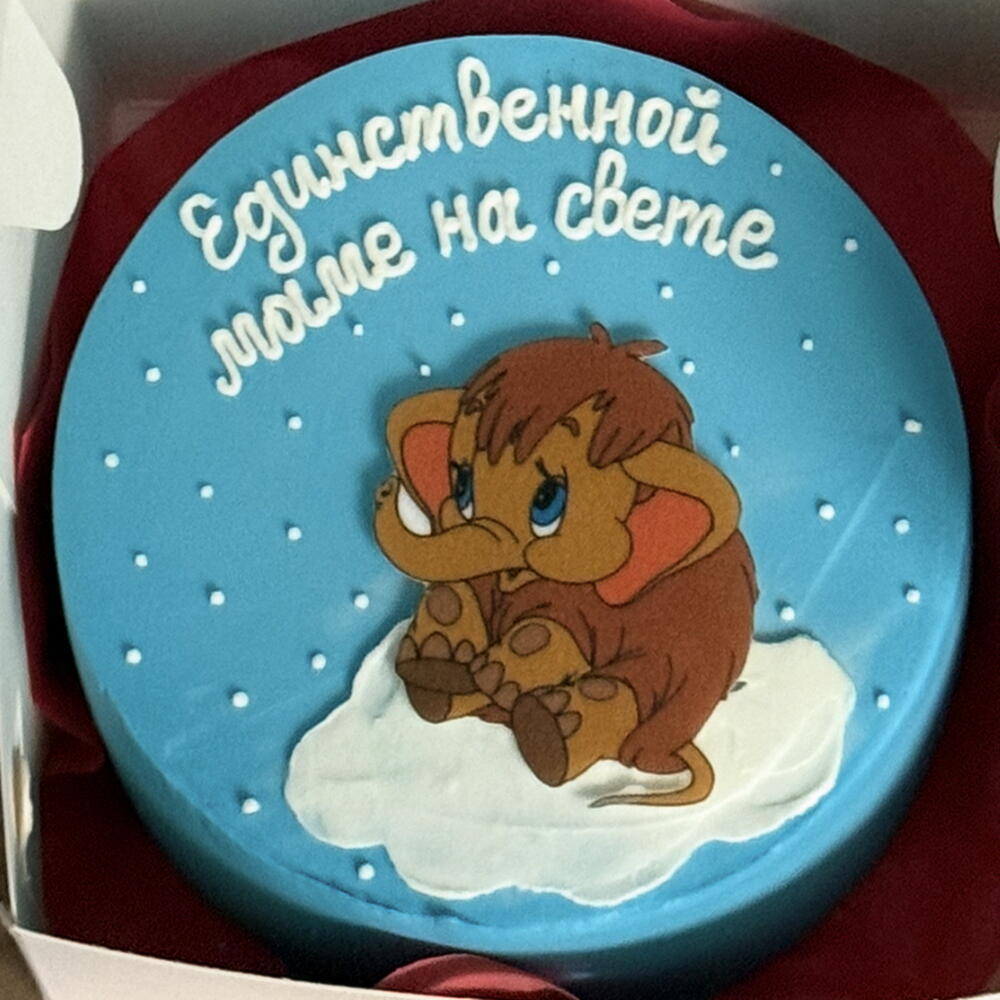 Бенто торт единственной маме