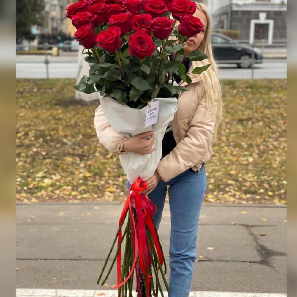 Метровые Розы Эквадор (100 см)
