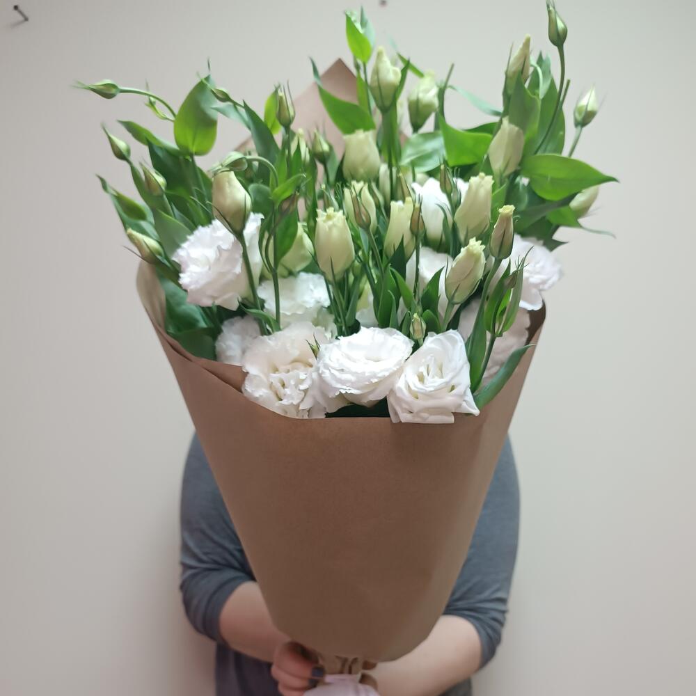 Эустома XL в крафт 😍