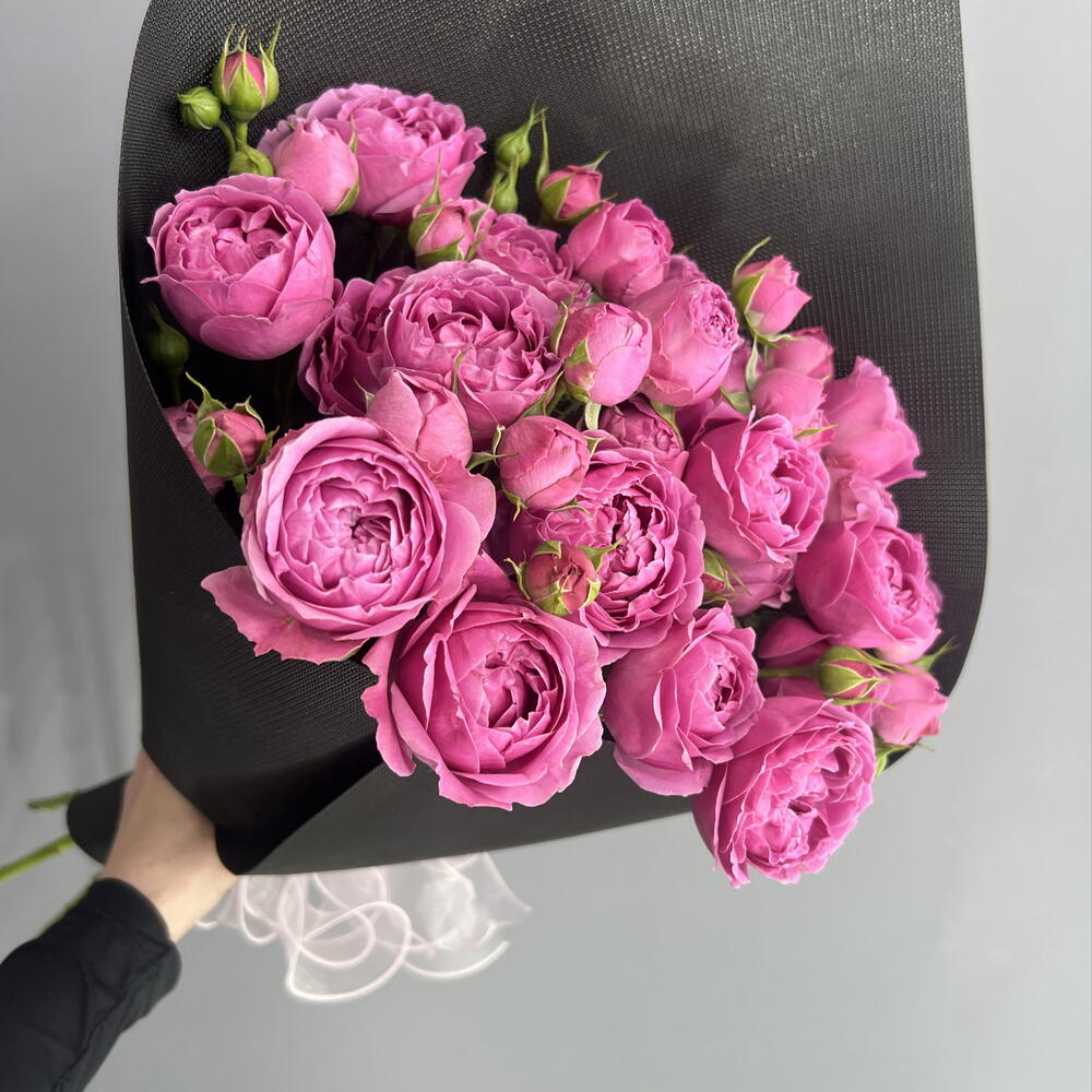 Монобукет кустовая пионовидная Роза Мисти Баблс💕💕💕