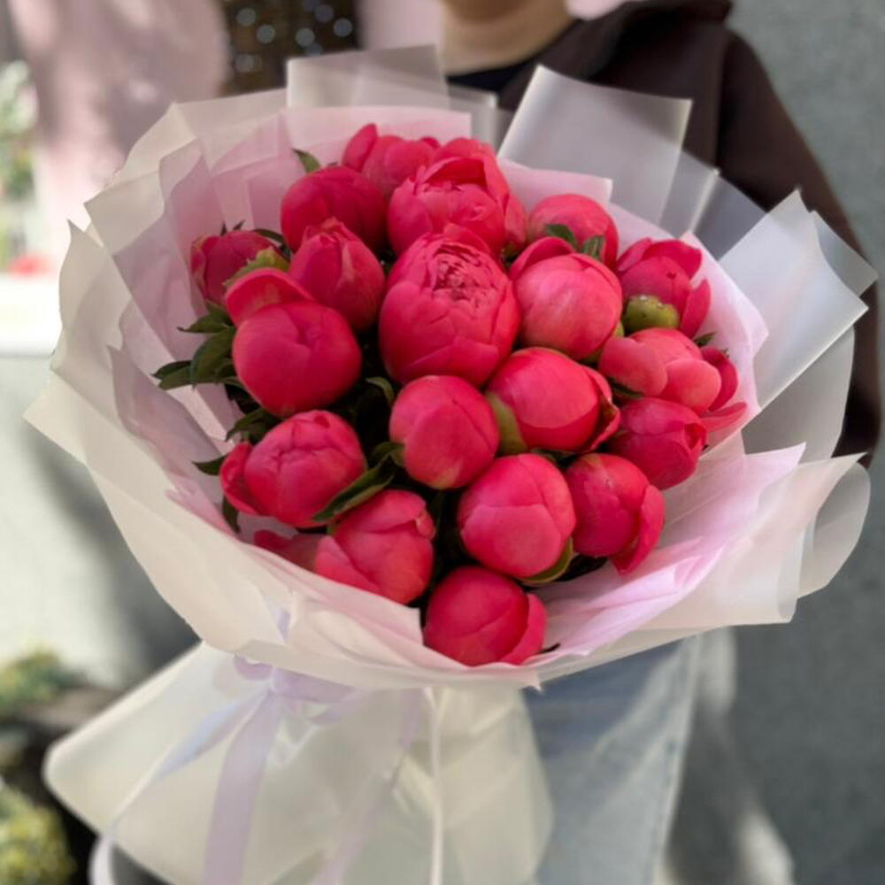 Букет из 19 пионов ❣️