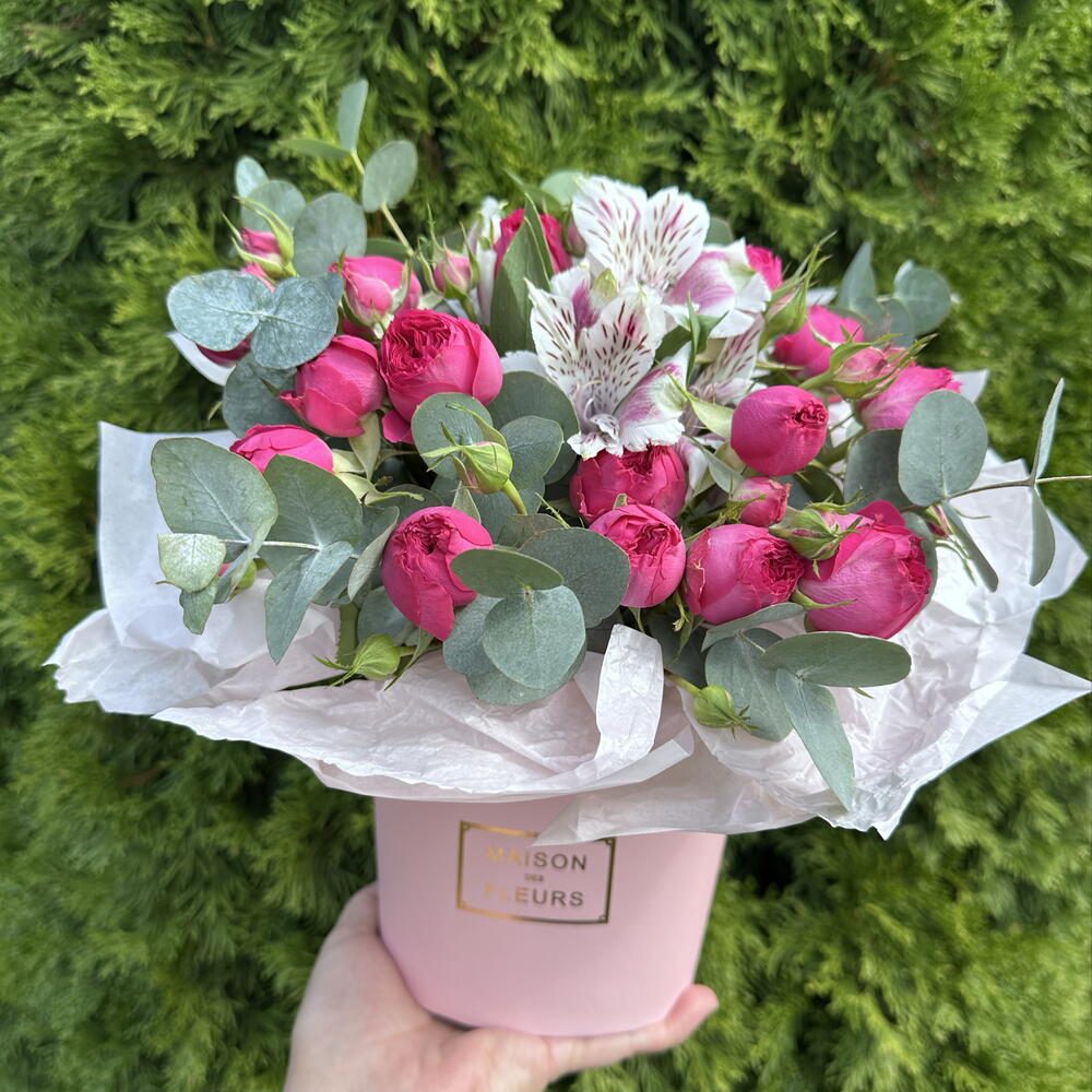 Цветы в коробке