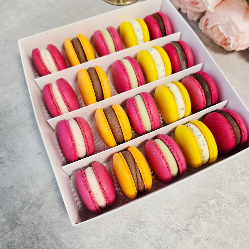 Макарон 20 шт ассорти