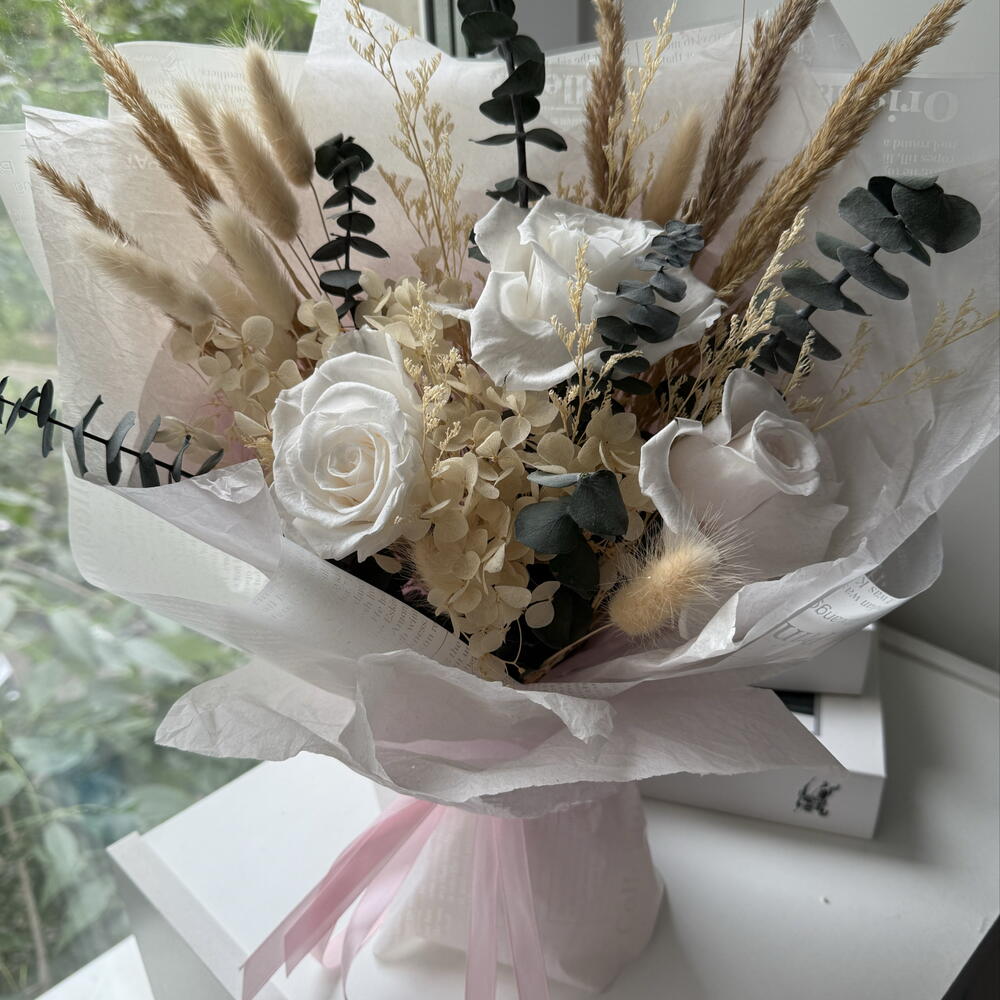 Букет стабилизированные розы
