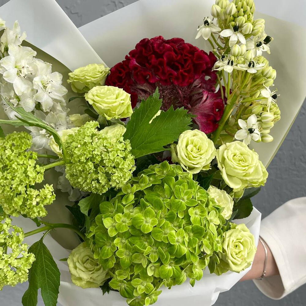 Букет с целозией