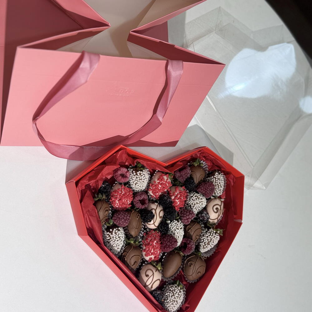 Клубника в сердце ♥️
