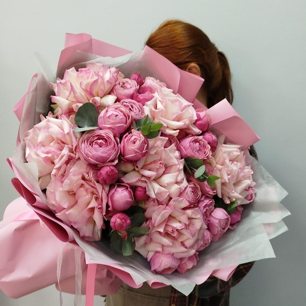 Розовый букетик🌸