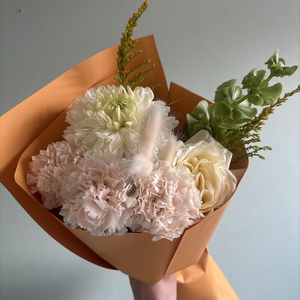 Букет из розы канделайт/хризантемы/диантуса🍂💕