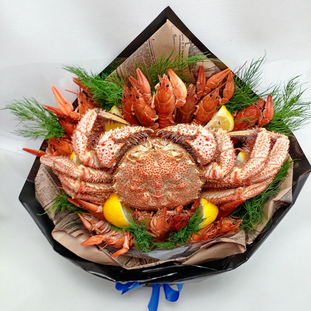 Мини раки с крабом