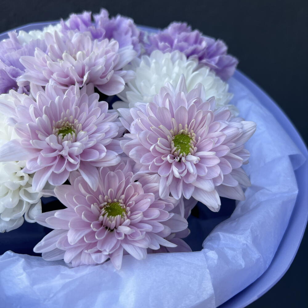 Букет-комплимент «Фиалка»🌸