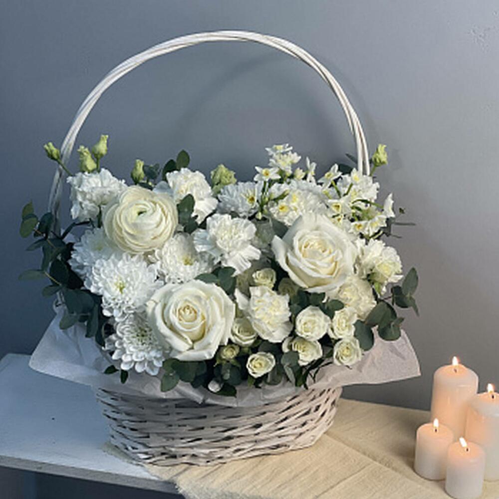 Цветочная корзина Spring vibes