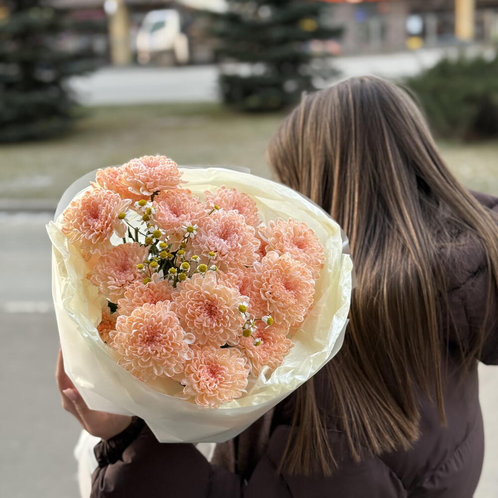 Персиковый букет
