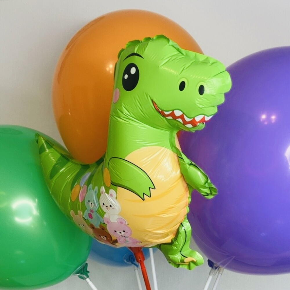 🦖 Топ Воздушные Шары Динозаврик 6 ШТ N0012/Хит Продаж
