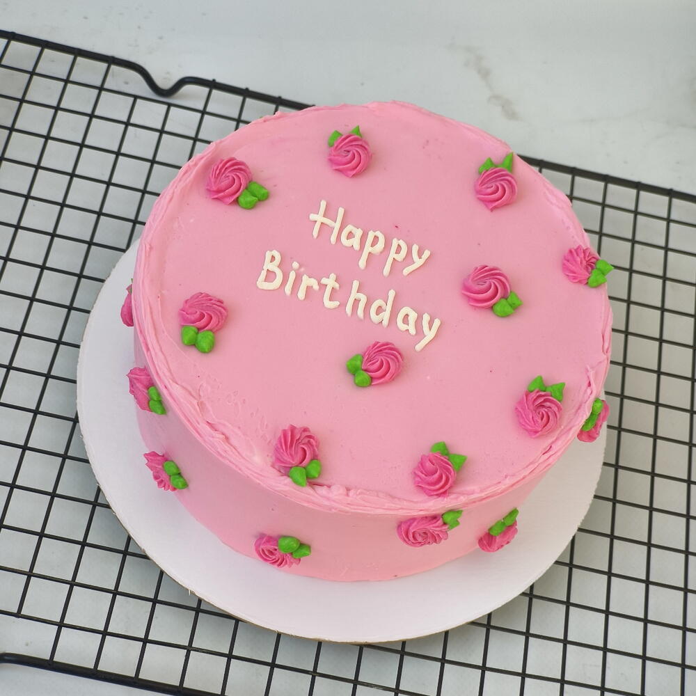 Бенто торт XL "Happy Birthday" с днём рождения, маме, бабушке, сестре, тёте, крёстной, дочке, на день рождения