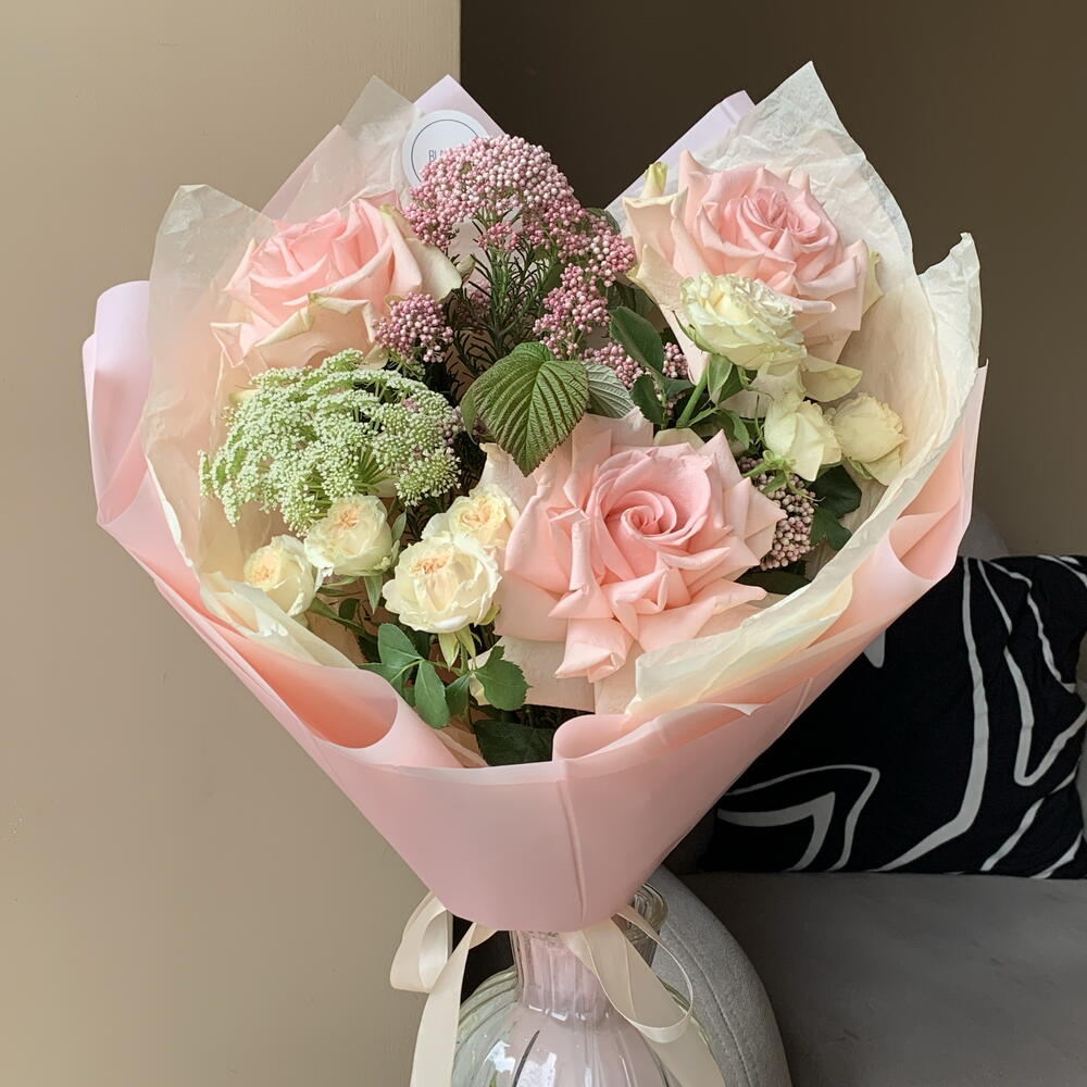 Букет «Клубничное суфле»🌸