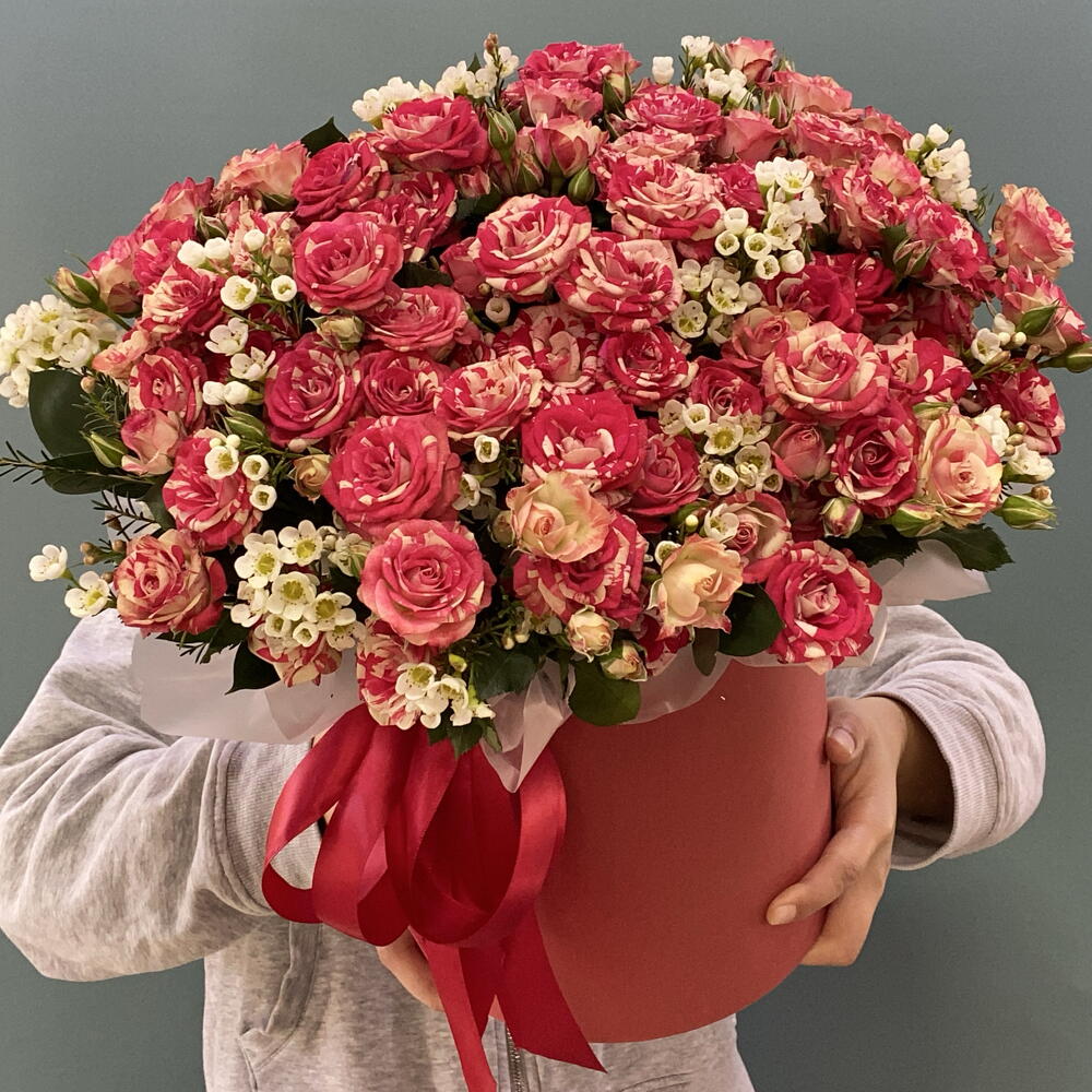 Цветы в коробке