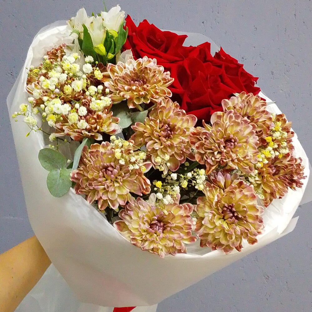 Букет бабушке