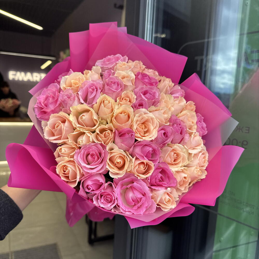 Монобукет мини роз💜🔥💕