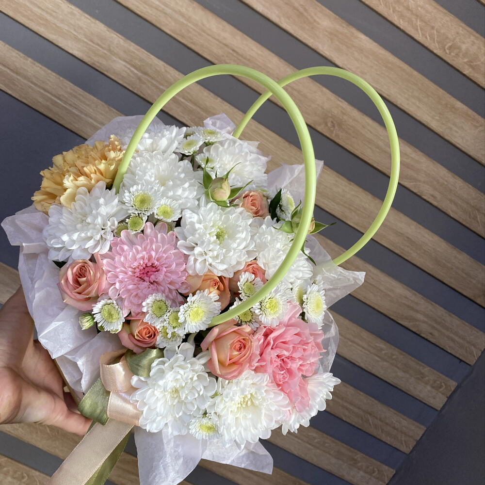 Сумочка с цветами 💐