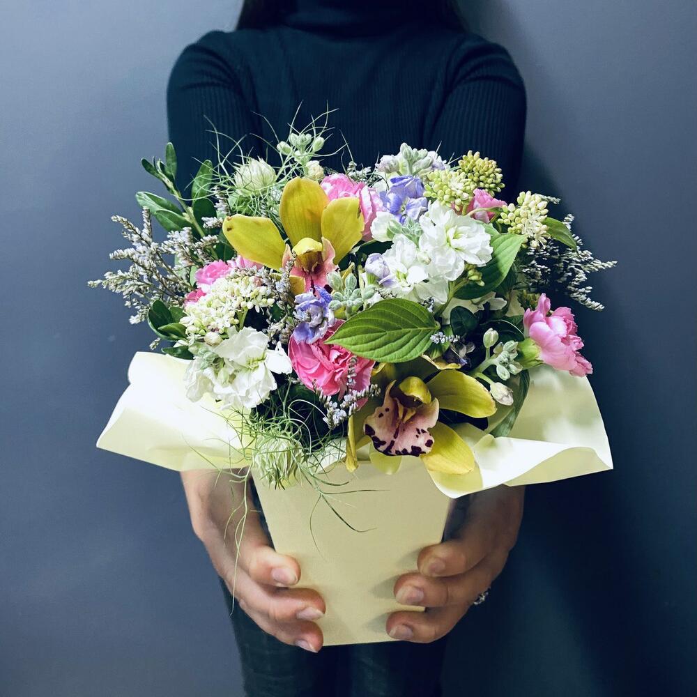 Flowers in a box